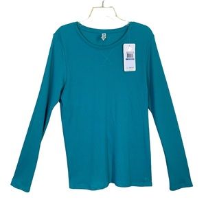 Under Armour Women's Cozy Waffle Long Sleeve Fitted Shirt Size XL